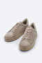 Men's Beige 100% Suede Leather Casual Shoes A61Y8008 - 2