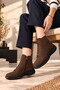 Genuine Leather Everyday Short Women's Boot / Bootie DC0909 - 2