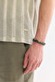 Men's Nile Green Apaj Collar Soft Touch Short Sleeve Comfort Fit Shirt A61Y2042 - 4