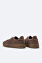 Men's Brown 100% Leather Casual Shoes A61Y8007 - 5