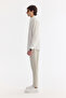 Men's White Bottomed Collar Textured Regular Fit Shirt A61Y2083 - 3