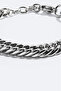 Men's Silver Color 100% Steel Bracelet B009628 - 2