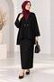 Women's knitwear set with jacket and skirt - 5