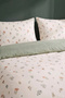 Blush Double Duvet Cover Set Cotton - 3