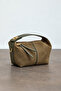Women's Archel Suede Handbag Khaki Green