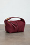 Women's Archel Suede Handbag Claret Red