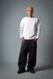 Urban Chaos Black Wide Leg Super Baggy Men's Jean Pants - 4