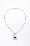 316L Steel Silver Poker Necklace - 3