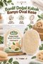 Banlif Natural Pumpkin Fiber Oval Bath Scrub, Body Exfoliating Scrub