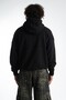 Street Style Half Zip Oversize Men's Hoodie Nf0336Sy - 5