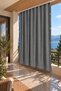Elit Balcony Curtain WidthxHeight Option "grommet" Balcony Tarp Anthracite Plain - 3