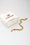 6mm X 21cm 316L Steel Rope Chain Gold Tone Men's Bracelet - 4