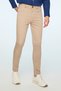 Men's Beige Denim 5 Pocket Slim Fit Jean Denim Pants - 2
