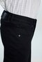 Men's Navy Blue Cotton 5-Pocket Slim Fit Jean Trousers - 4