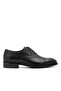 Genuine Leather Leather Sole Men's Shoes 053 Black (Black)