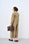 Women's Brit Button Closure Suit Beige - 13