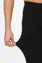 Men's Thermal Leggings Winter Single Bottom Underwear Black - 3