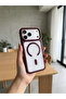 Smiley Face Magnetic Case Compatible with iPhone 18 Pro Max – Clear Back Protective Cover with Raised Camera Guard & Reinforced Bumpers - 5
