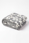 Double-Sided, Jacquard Patterned, 5-Layer, Padded Muslin Bedspread, Blanket, Multi-Purpose Quilt (220 X 240 cm) - Alyum - 3