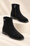 Laven Zippered Short Heeled Casual Women's Boots - 8