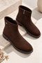 Laven Zippered Short Heeled Casual Women's Boots - 3