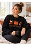 Halloween Themed (Tis the Season) Printed Women's Sweatshirt
