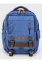 Vintage Canvas Fabric School, Travel, Daily Backpack - Multi-Compartment Luxury Unisex Bag - 3