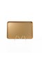 Gold-Plated Copper Rectangular Serving Tray Medium
