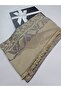 Palazzo Premium Jacquard Woven Hijab Shiny Textured Reversible Tulip Patterned Tassel Shawl Shoulder Shawl 70 × 190 cm - 3
