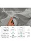 ملاءة سرير مسطحة من القطن 100%، مقاس 230×280، لون وردي فاتح - 5