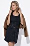 Strappy Mini Denim Dress - 2