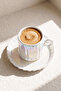 Ecroia Line Porcelain Coffee Cup Set for 2 People - 4