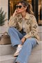 Nox Women's Premium Jacket with Elastic Waist, Handcrafted Embroidery on Front and Sleeves - 7