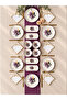 Başak Lila Series 6-Person 14-Piece Modern Breakfast/Brunch Set