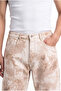 Men's Safari Baggy Jean Trousers Beige - 2