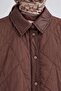 Goose down snap coat dark burgundy - 5