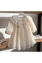 Mobile Collar Tulle Dress