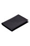 Bloomcard Verta Obsidian Black Genuine Leather Vertical Card Holder - 5