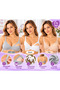 3-Piece Nursing Bra with Removable Pads - 2