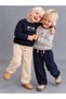 Boy 1-4 Years Raw Velvet Pants + Cloth Bag