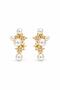 Pearl garden elegant stud earrings - 2