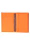 Bloomcard Verta Burnt Orange Genuine Leather Vertical Card Holder