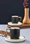Noveris 2-person 90 ml porcelain coffee cup set ckr4610 - 5
