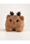 25 cm Sitting Deer Plush Toy Soft Cute Christmas Reindeer Sleeping Companion Gift Christmas Decor Plush - 2