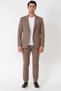 Comfort Fit Stretch Cotton Pocket Mink Blazer Jacket C 743 - 2