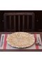 Gold Patterned Glass Serving Plate