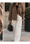 Short Trench Coat with Double Breasted Collar and Apollet - 3