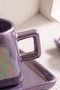 Plums Porcelain Coffee Cup Set for 6 People - 6