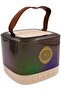 Quran Speaker SQ-805 with Multi LED Light, White with Brown