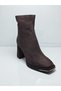 26K414-5 Brown Suede Women's Winter Boots - 2